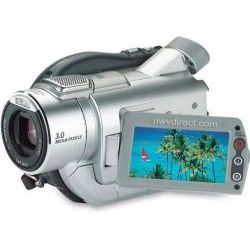 Sony DCR-DVD405 DVD Camcorder, 10x Optical/120x Digital Zoom, 3 Mega Pixel CCD, Color Viewfinder, 2.7