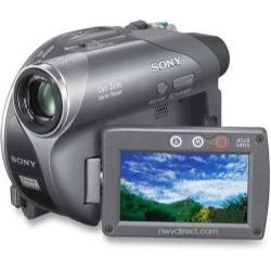 Sony DCR-DVD205 DVD Camcorder, 12x Optical/800x Digital Zoom, Mega Pixel CCD, Color Viewfinder, 2.7