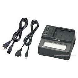 Sony ACV-Q50 AC Power Adapter / Charger with Display - for M Series Lithium-Ion Batteries