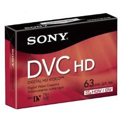 Sony DVM-63HD(R) 63 Minutes Mini DV HD Video Cassette