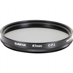 Sunpak 67mm Circular Polarized Filter (Platinum Plus)
