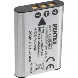 Pentax D-LI78 Rechargeable Lithium-Ion Battery Compatible with Pentax Optio M50 & W60 Digital Cameras