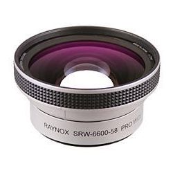 Raynox SRW-6600-58, 58mm, 0.66x Wide Angle Converter Lens (Silver)