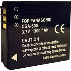 Panasonic CGA-S007 Equivalent Digital Camera Battery
