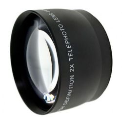 2.0x Telephoto Conversion Lens (58mm) (Stronger Option For Canon TC-DC58D)