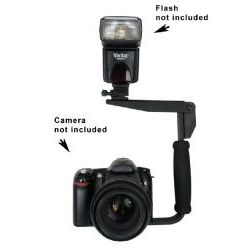Vertical Flash Bracket For Nikon, Sony, Pentax, Canon, Olympus & Panasonic Camera