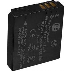 Panasonic CGA-S005 Equivalent High Capacity Lithium-Ion Battery (3.7V, 1200mAh)