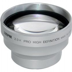 Sunpak 2.0x Tele-Conversion Lens 37mm
