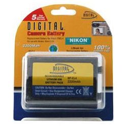 Nikon ENEL4 Equivalent High Capacity Lithium-Ion Battery (11.0V, 2200mAh)