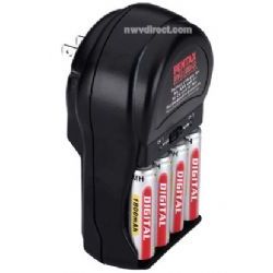 Pentax PTX-89110 AA Battery Charger With Batteries