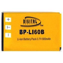 Olympus LI-60B Equivalent High Capacity Lithium-Ion Battery (3.7V, 900mAh)