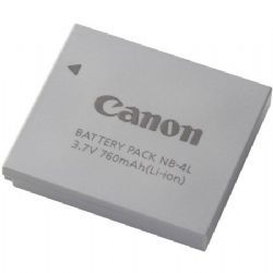 Canon NB-4L Lithium-Ion Battery (3.7v 760mAh) for Canon PowerShot Digital Elph Cameras