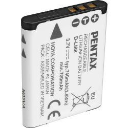 Pentax D-LI88 Rechargeable Lithium-ion Battery (3.7V, 740mAh)