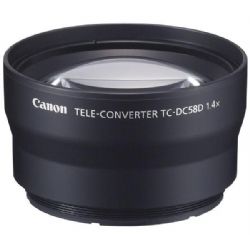 Canon TC-DC58D 58mm 1.4x Teleconverter Lens for Powershot G10/G11/G1X Digital Camera