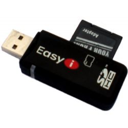 EASYi USB SD Card Reader for SD/SDHC Cards