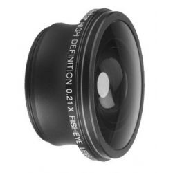 High Definition Fish-Eye Lens 0.21x For Sony HDR-PJ30V Camcorder