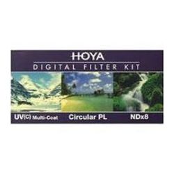 Hoya Digital Filter Kit - Filter kit - neutral density / UV / circular polarizer - 58 mm