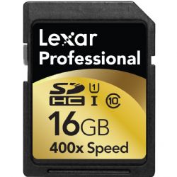 Lexar Professional 400x 16 GB SDHC UHS-I Card