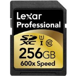 Lexar Professional 600x 256GB SDXC UHS-I Flash Memory Card