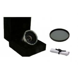 Panasonic Lumix DMC-LX7 (High Definition) 0.45x Wide Angle Lens With Macro + 52mm Circular Polarizing Filter (Top Of Lens) + Lens/Filter Adapter Ring