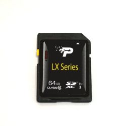 Patriot LX Series 64 GB SDXC Class 10 Flash Memory Card
