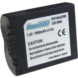 Power 2000 ACD-254 for Panasonic CGR-S006A Replacement Battery (7.2 V, 1000mAh)