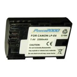 Power 2000 ACD-320 Replacement Battery for Canon LP-E6