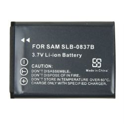 Samsung SLB-0837 Equivalent Lithium Ion Battery For Samsung L50/60/67 & Similiar Models (3.6 Volt, 750 Mah)