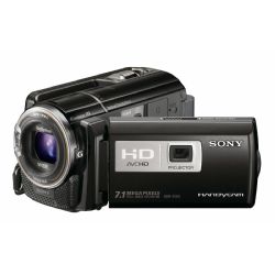 Sony HDR-PJ50V Camcorder | 1920 x 1080 HD Recording | 220GB HDD Memory | Memory Stick Duo / SD Memory Card Slot | Built-In High-Contrast Projector | 1/4" Exmor R CMOS Sensor | 3.0" Wide Xtra Fine Touch Panel LCD |  HDR-PJ50V