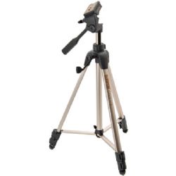 Sunpak 620-060 Tripod with 3-Way Panhead, Bubble Level, and Quick-Release