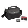 Sony ACCDVH Accessory Kit w/NPFH50 Battery, LCS-KHD Case & DVM60PRL Cassette for Sony MiniDV Camcorders 