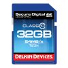32GB Pro Class 10 SDHC Memory Card by Delkin Devices