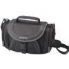 Sony LCS-X30 Soft Carrying Case for Camcorders (Black with Grey Trim)