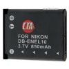 Nikon EN-EL10 Equivalent Rechargeable Lithium Ion Battery (3.7 Volt, 850 Mah), 3 Year Warranty