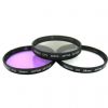 43mm Multi-Coated 3 Piece Filter Kit by Zeikos