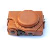 Camera Case Leather Cover Protector for Sony DSC-RX100 (Tan)
