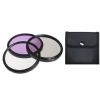 Canon EF-M 18-55mm f/3.5-5.6 IS STM High Grade Multi-Coated, Multi-Threaded, 3 Piece Lens Filter Kit (52mm) Made By Optics