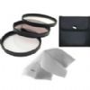 Canon EOS 30D High Grade Multi-Coated, Multi-Threaded, 3 Piece Lens Filter Kit (58mm) Made By Optics