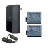 Canon EOS Rebel T4i High Capacity 'Intelligent' Batteries 2 Units AC/DC Travel Charger