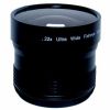 Optics 0.22x Fisheye (Fish-Eye) Lens For Canon Powershot SX500 IS (Includes Lens Adapter Rings)