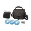 Sony ACC-DVDP2 Accessory Starter Kit for DVD Camcorders, with NPFP50 Battery, Case and DVD+RW Media