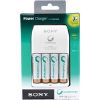 Sony Charger with Four AA 1.2V NiMH Batteries