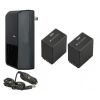 Sony Handycam HDR-SR11 High Capacity Intelligent Batteries (2 Units) + AC/DC Travel Charger