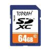 TOPRAM 64GB SD SDHC SDXC Secure Digital Extended Capacity Class 10 C10 Memory Card